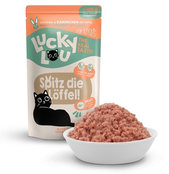 Lucky Lou Lifestage drób, królik adult 125 g