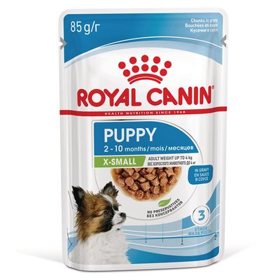 Royal Canin X-Small Puppy małe rasy 85 g × 48