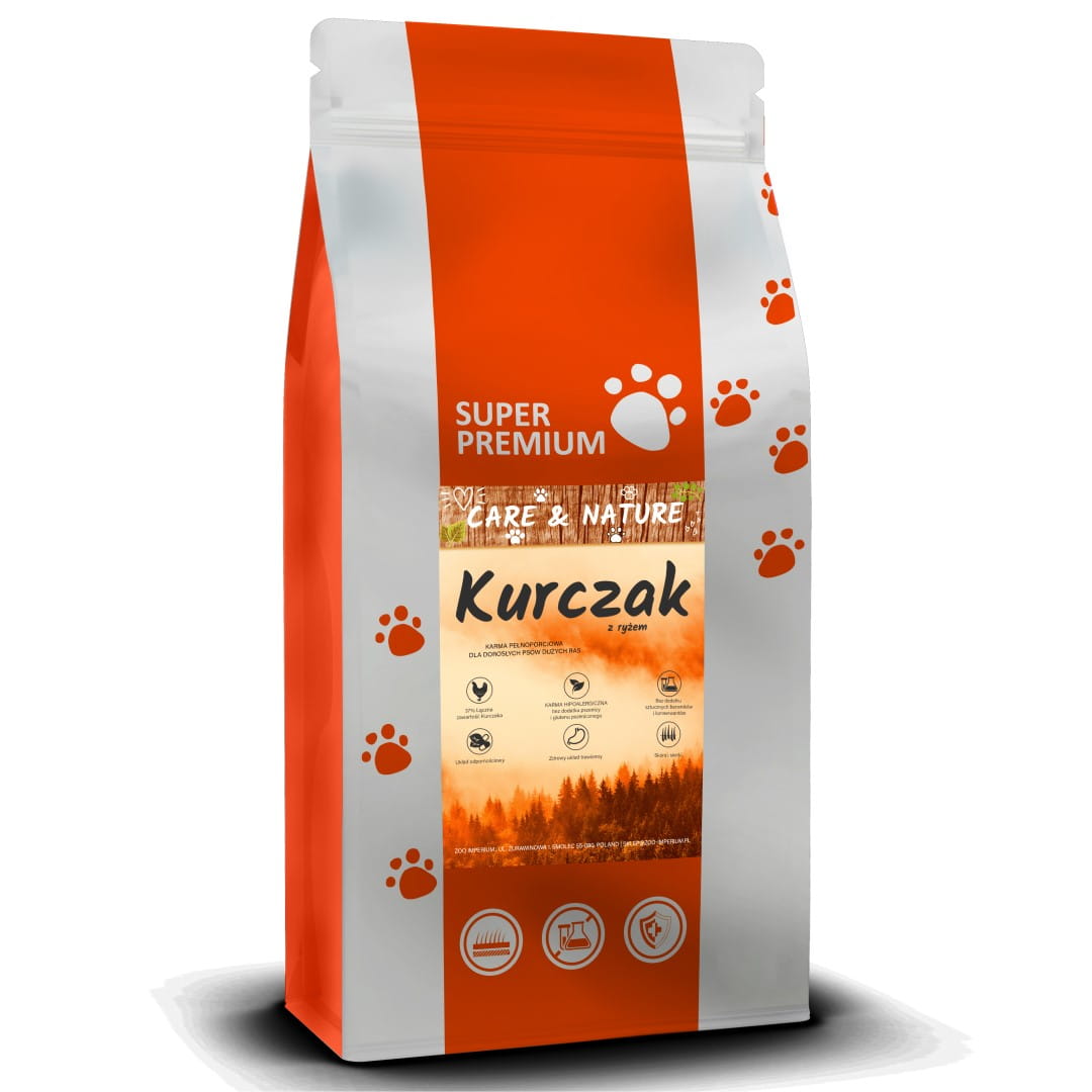 Care & Nature kurczak duże rasy 12 kg