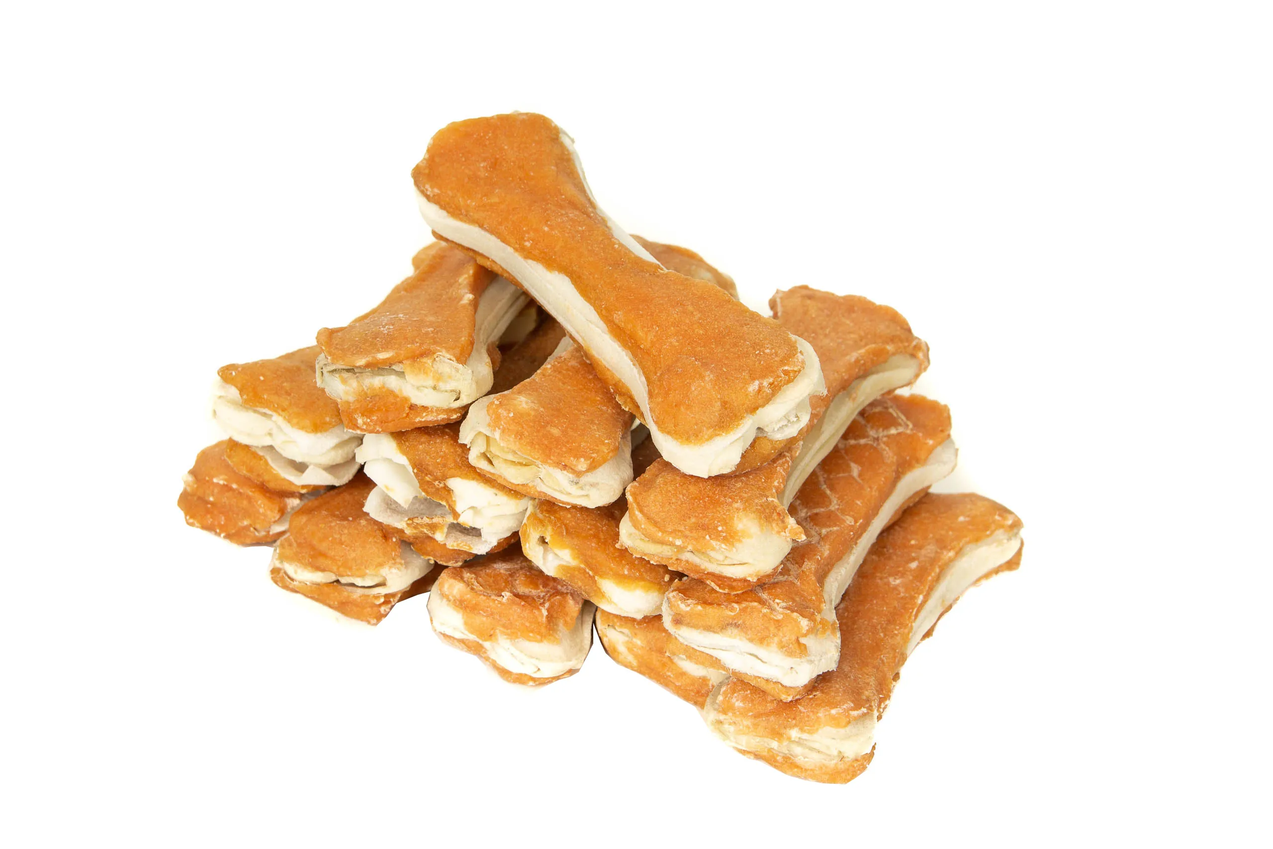Nekko Meat Snack kość prasowana z kurczakiem 10 cm 500 g