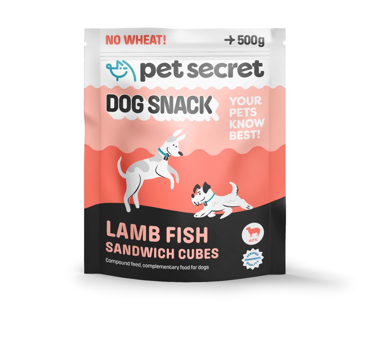 Pet Secret jagnięcina, ryba 500 g