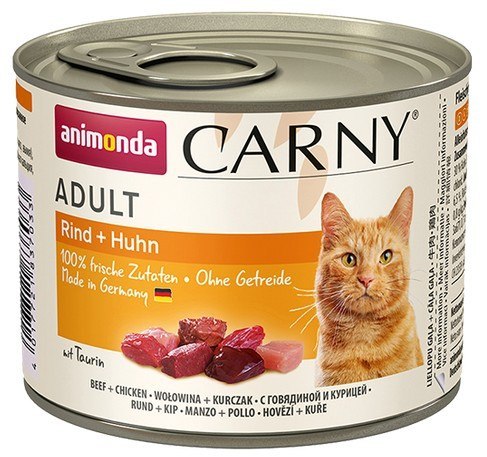 Animonda Carny kurczak, wołowina adult 200 g