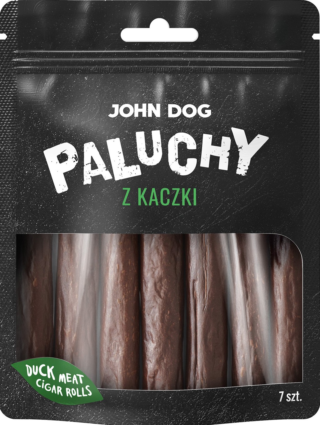John Dog Paluchy Premium kaczka 7 g × 7