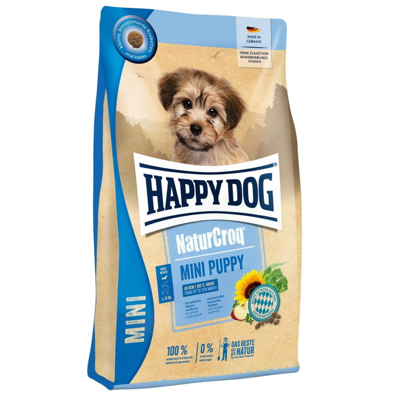 Happy Dog NaturCroq kurczak puppy małe rasy 4 kg
