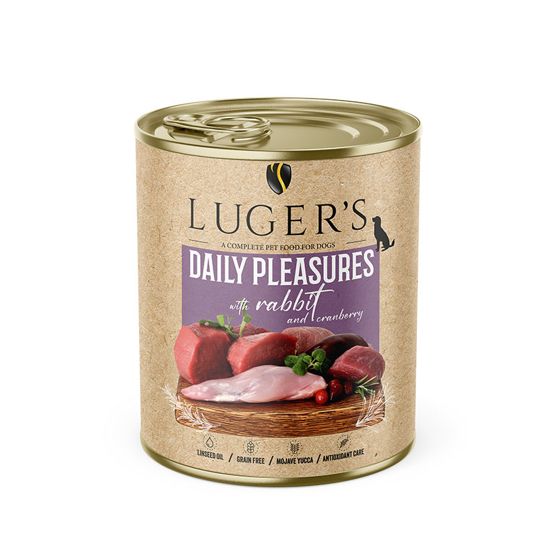 Luger's Daily Pleasures królik 800 g
