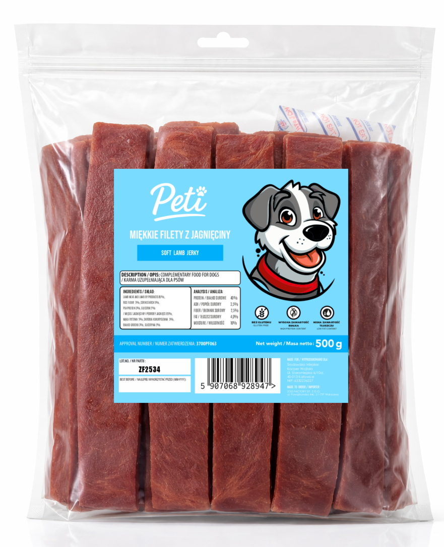 PETI jagnięcina 500 g