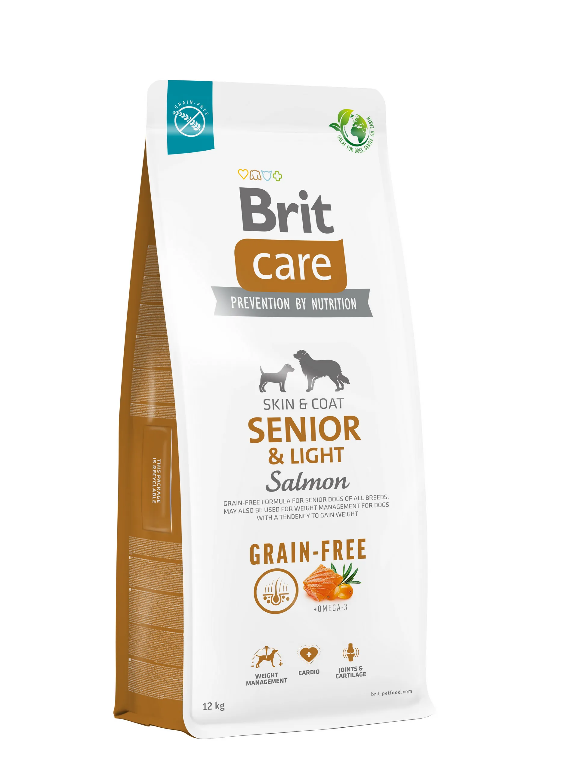 Brit Care Dog Grain-free łosoś z ziemniakiem senior 12 kg