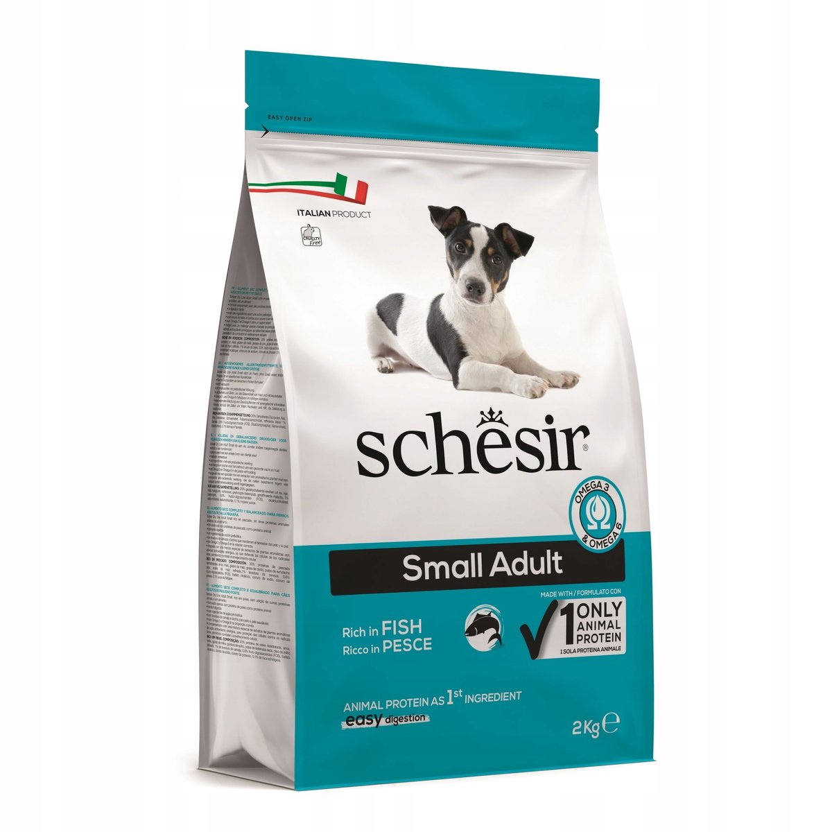 Schesir Original ryba adult małe rasy 2 kg