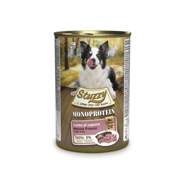 Stuzzy Monoprotein wieprzowina adult 400 g