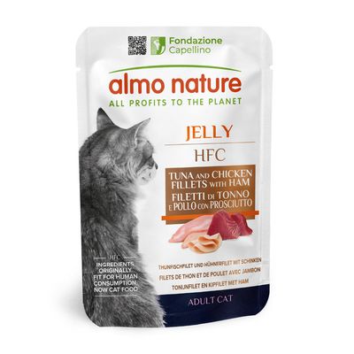 Almo Nature Jelly HFC mix smaków w galaretce adult 55 g × 24
