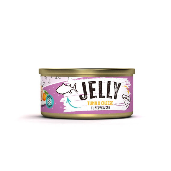 Mr. Bandit Jelly tuńczyk, ser w galaretce adult 80 g