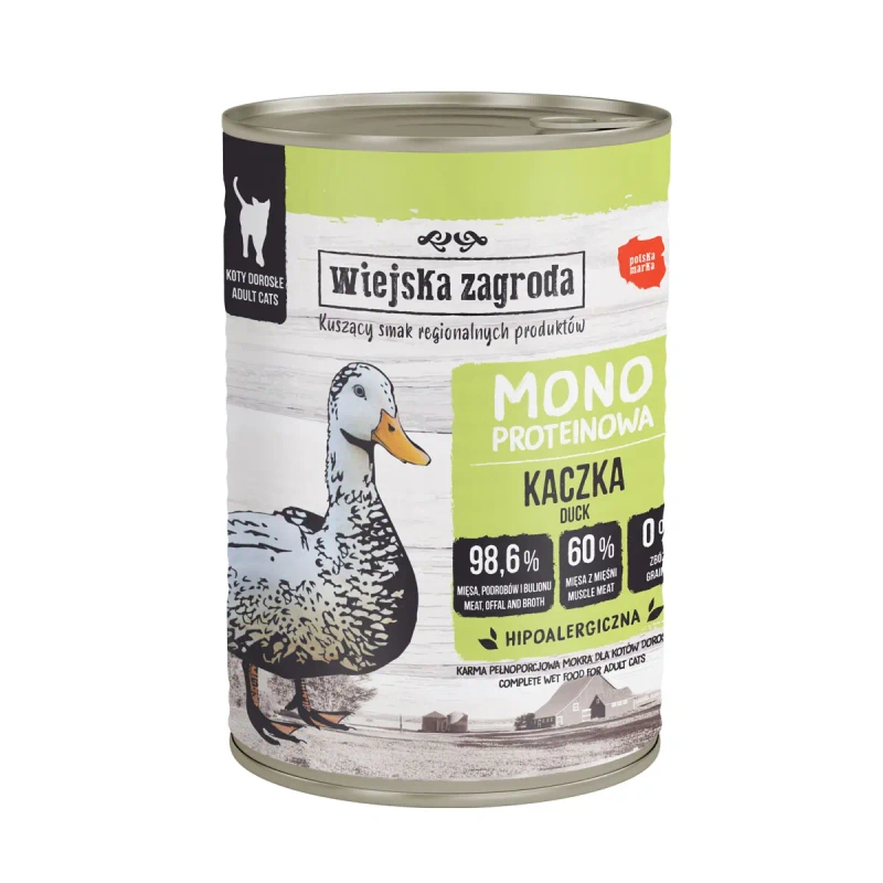 Wiejska Zagroda Mono kaczka 400 g
