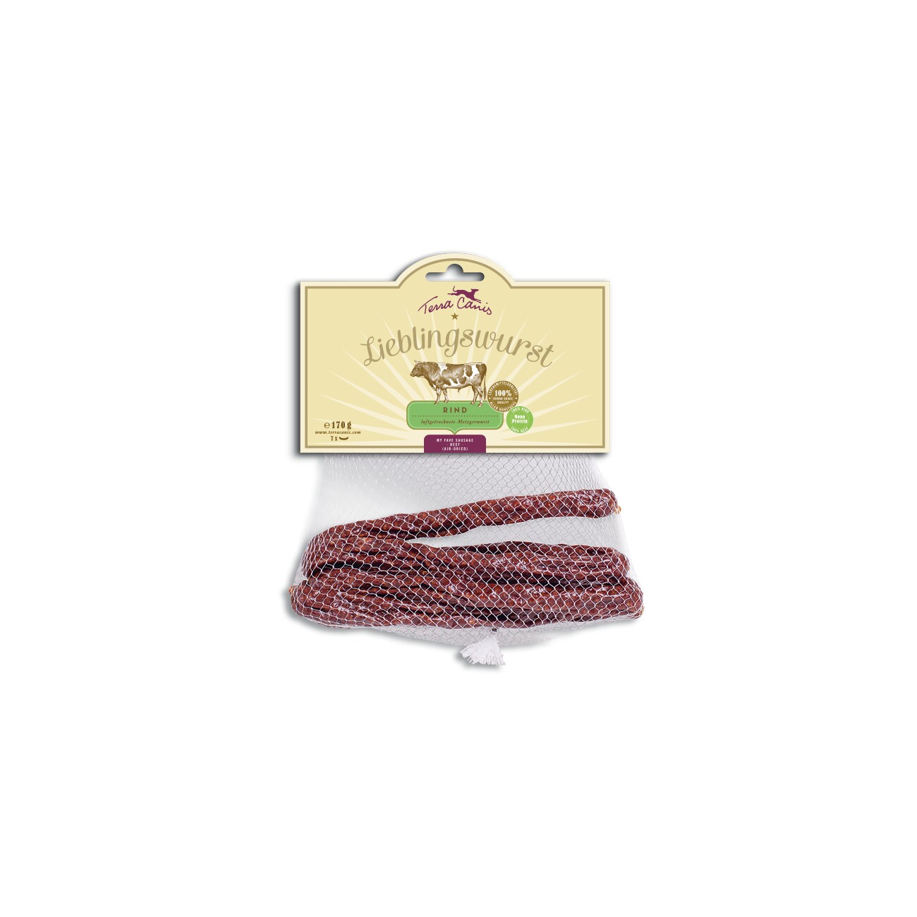Terra Canis Lieblingswurst wołowina 170 g