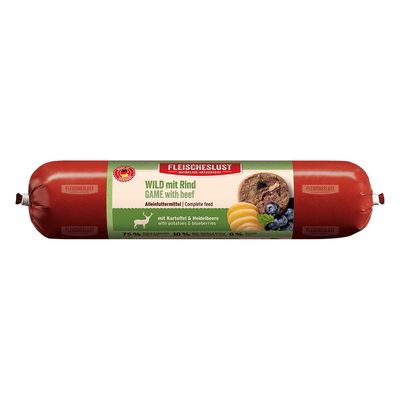 Fleischeslust Classic drób, dziczyzna, wołowina, łosoś 800 g × 6
