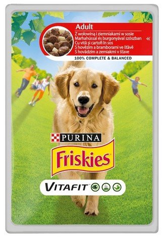 Purina Friskies wołowina adult 100 g