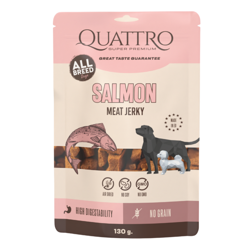 Quattro No Grain łosoś adult 130 g