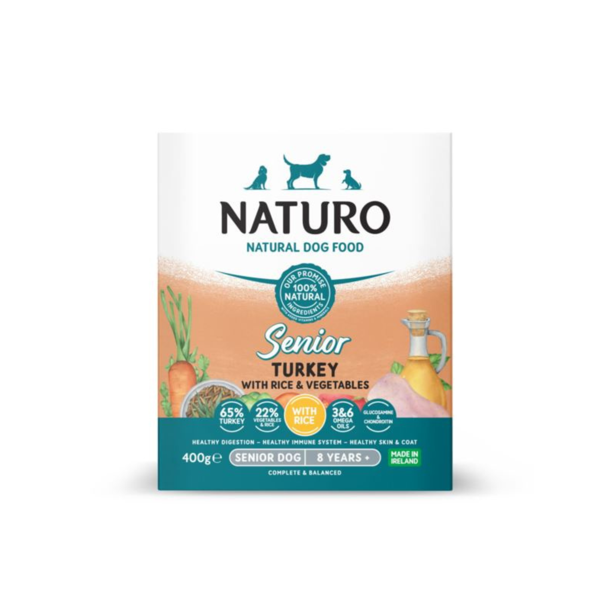 Naturo indyk senior 400 g