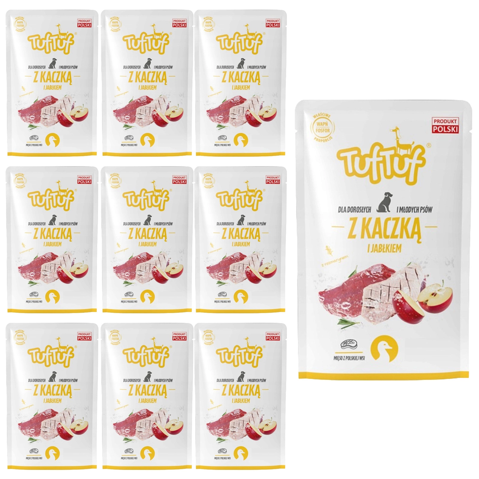 Tuf Tuf kaczka 100 g × 10