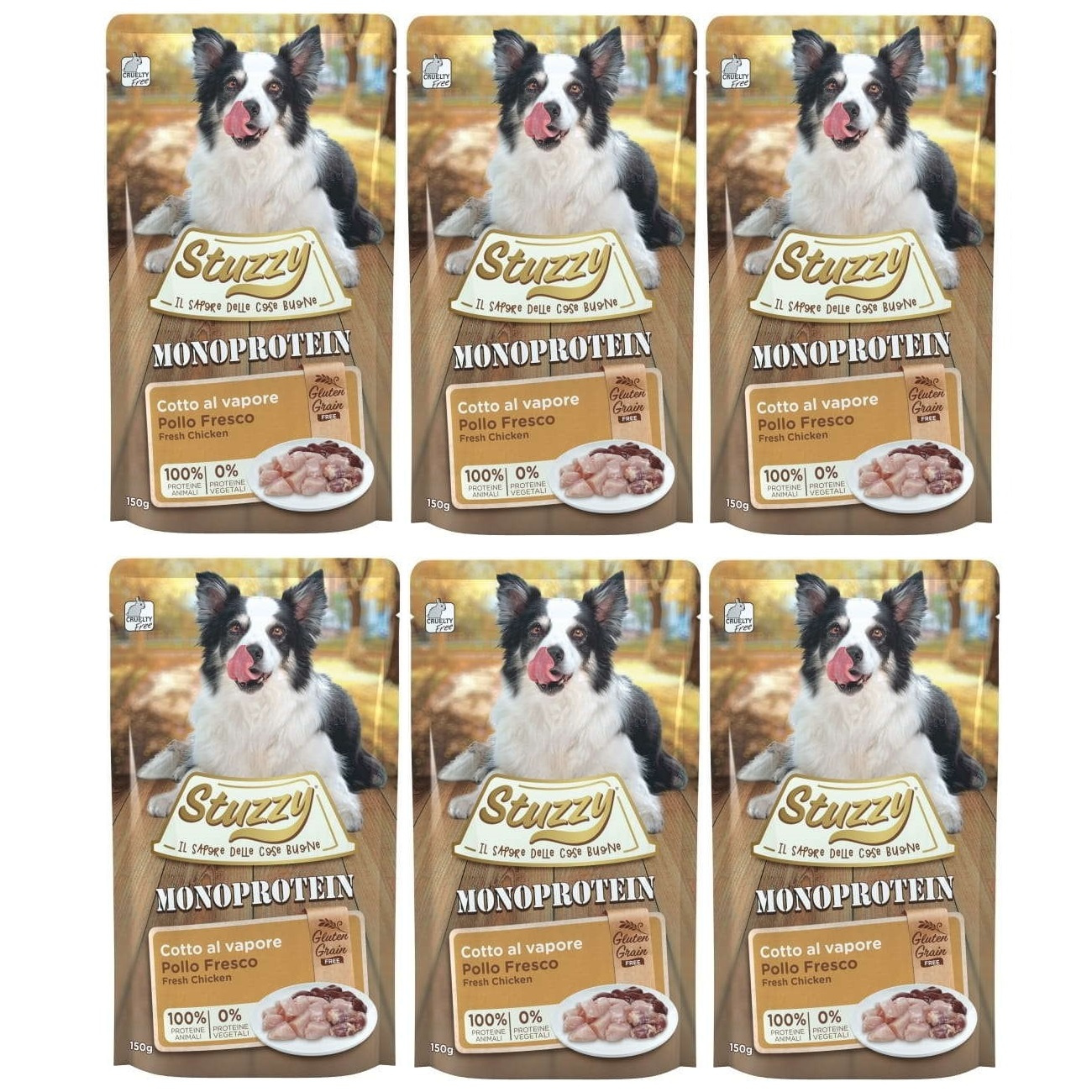 Stuzzy Monoprotein kurczak 150 g × 6