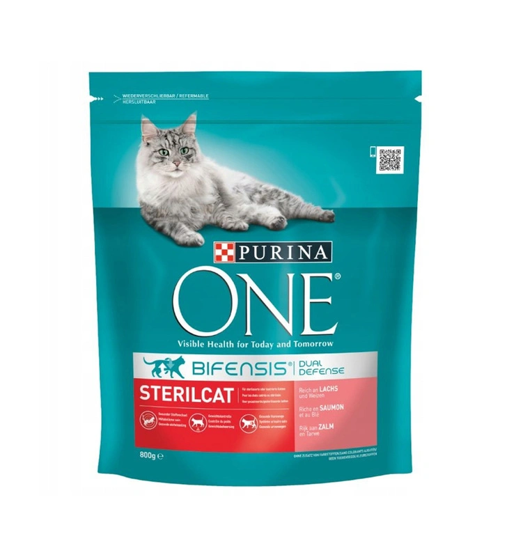 Purina ONE Sterilised łosoś adult 800 g
