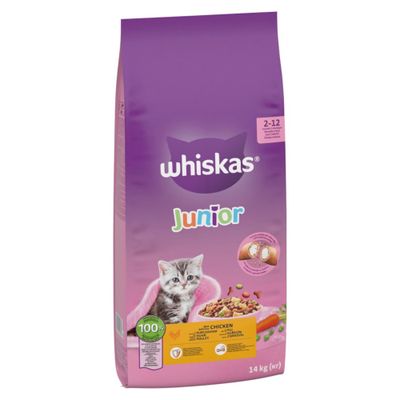 Whiskas Junior kurczak kitten 14 kg