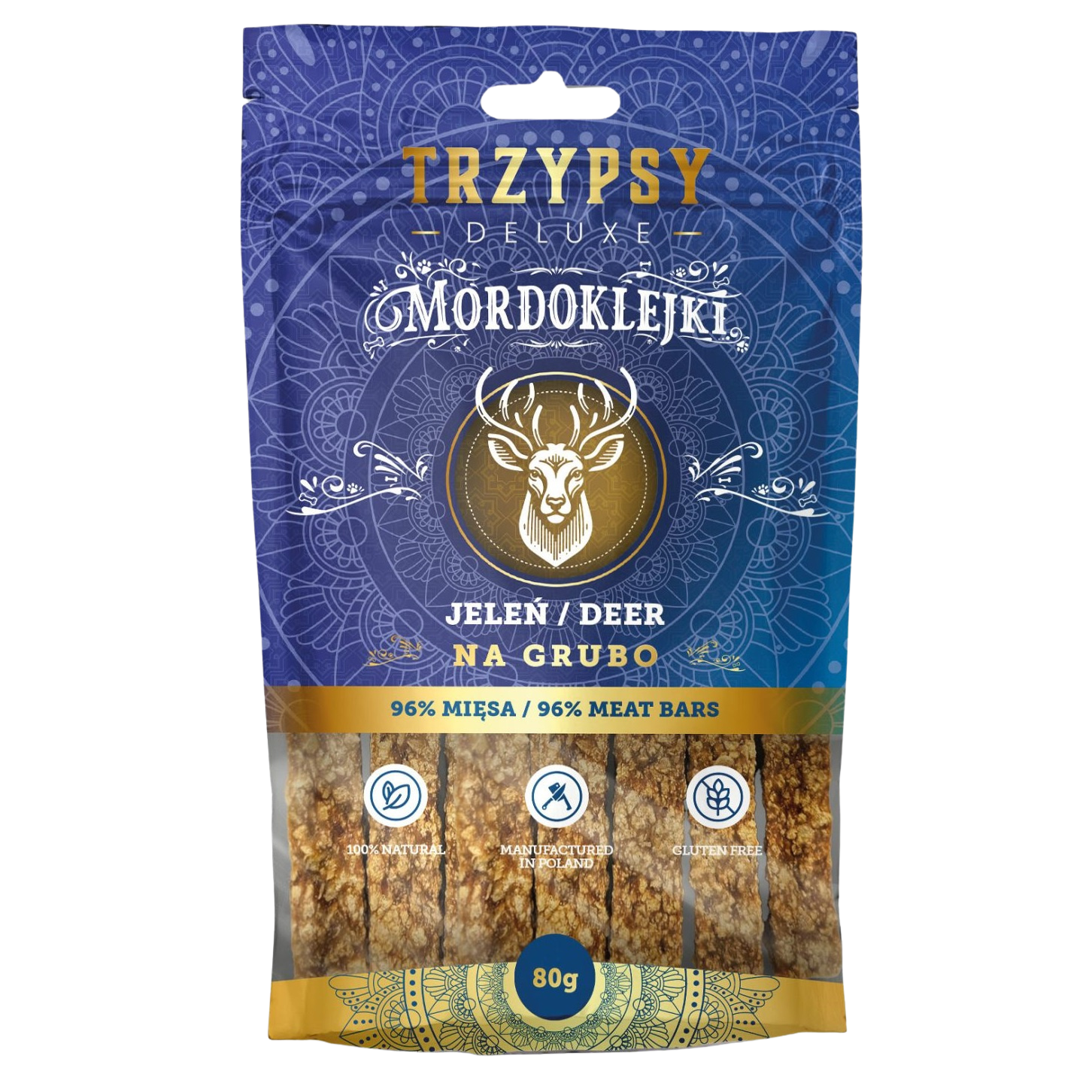Trzy Psy Mordoklejki jeleń 80 g