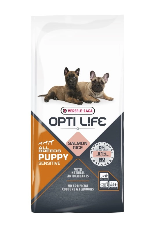Versele-Laga Opti Life łosoś z ryżem junior 12,5 kg