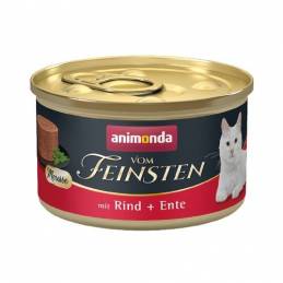 Animonda Vom Feinsten kaczka, wołowina pasztet adult 85 g