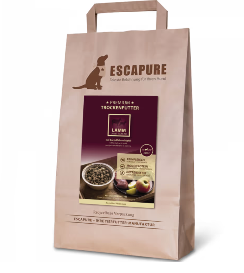 Escapure Premium jagnięcina adult 1,5 kg