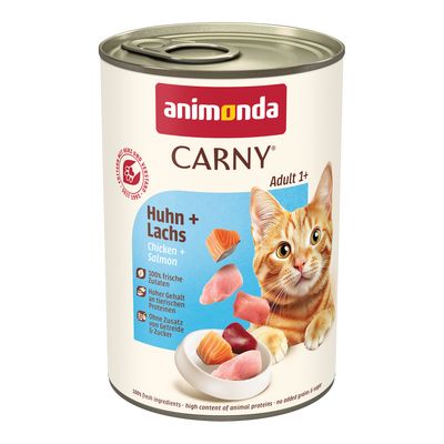 Animonda Carny Sensitive kurczak, łosoś adult 400 g × 24