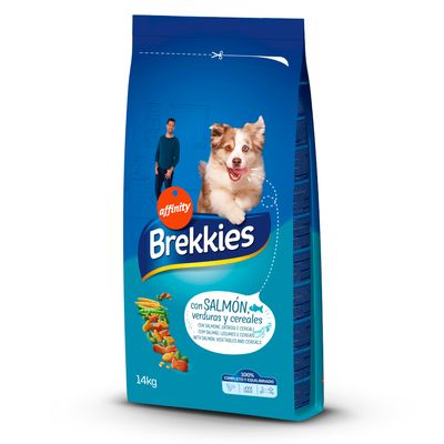 Brekkies łosoś adult 14 kg