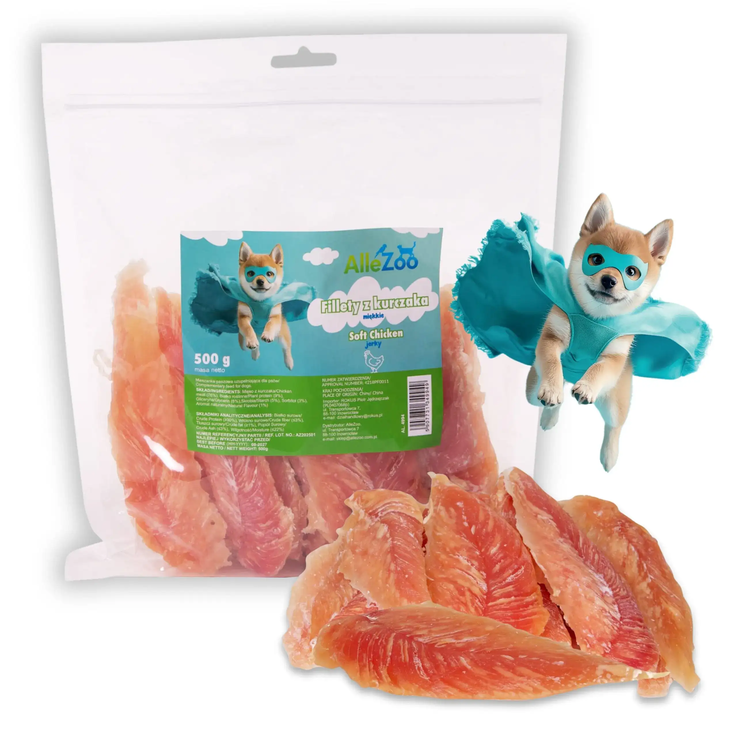 AlleZoo kurczak 500 g