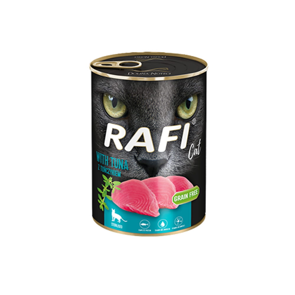 Rafi Cat Sterilised tuńczyk pasztet adult 400 g