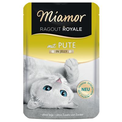Miamor Ragout Royale Sensitive indyk w galaretce 100 g × 22