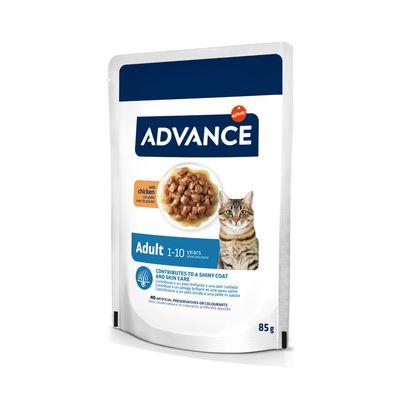 Advance kurczak w sosie adult 85 g × 24