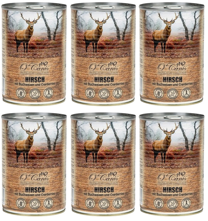 O'Canis jeleń 400 g × 6