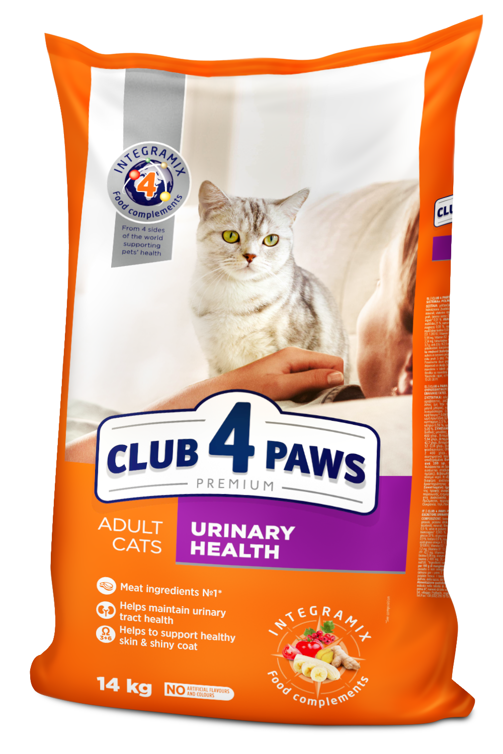 Club 4 Paws Premium Urinary kurczak adult 14 kg