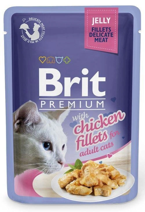 Brit Premium kurczak w galaretce adult 85 g
