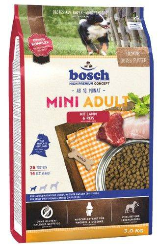 Bosch Mini jagnięcina adult małe rasy 3 kg