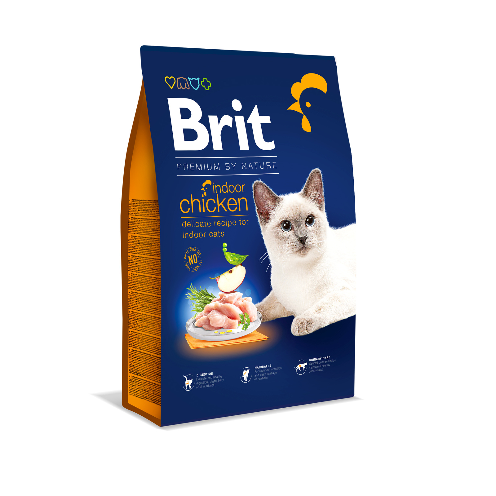 Brit Premium by Nature Indoor kurczak adult 1,5 kg