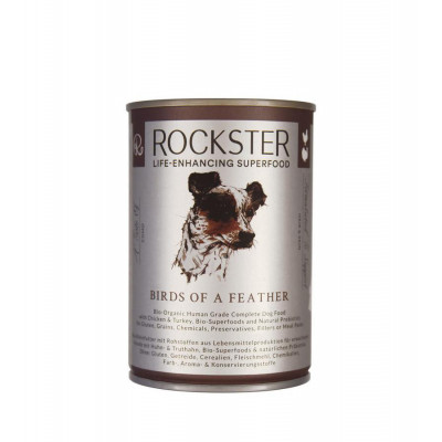 Rockster Birds of a Feather bio kurczak, indyk 400 g