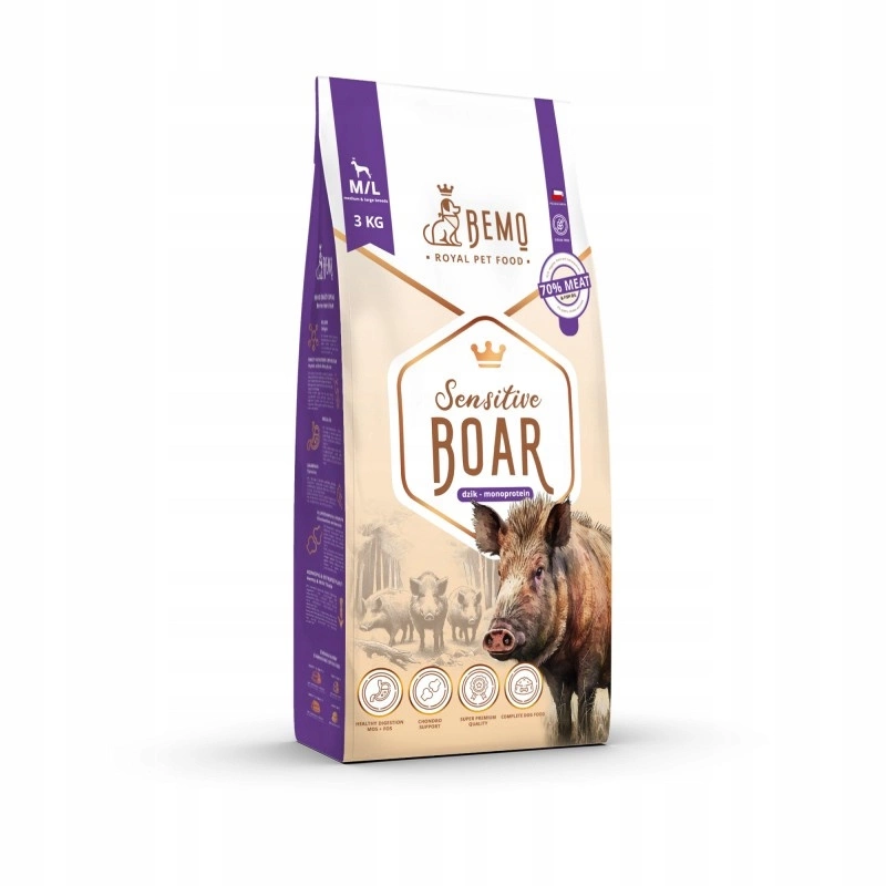 Bemo Sensitive dziczyzna adult 3 kg