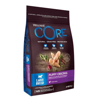 Wellness CORE kurczak junior duże rasy 10 kg