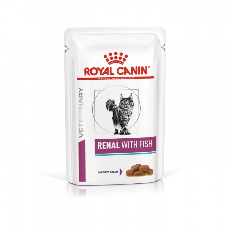 Royal Canin Renal ryba w sosie 85 g × 12