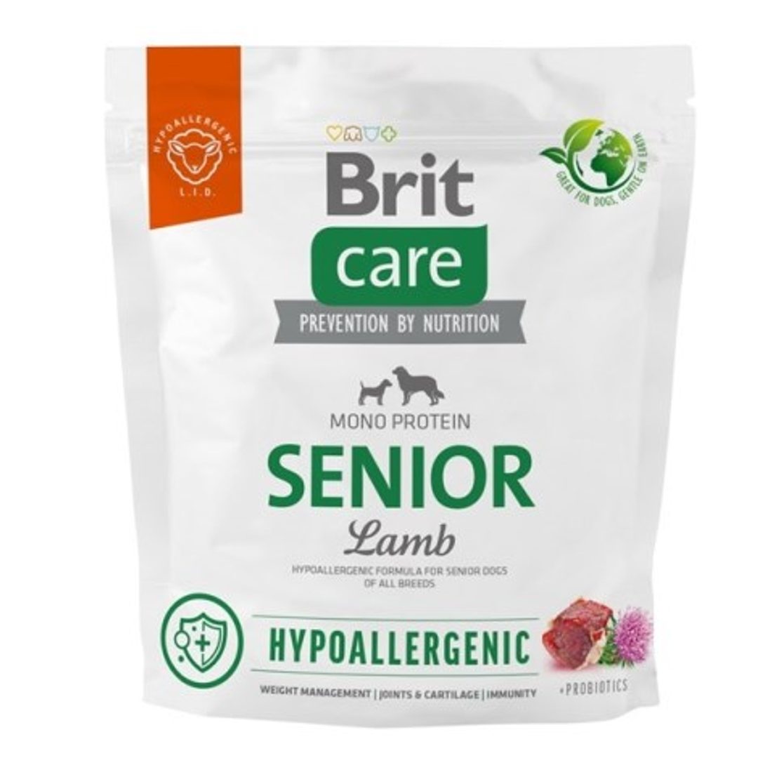 Brit Care jagnięcina senior 1 kg