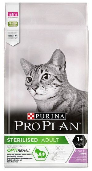Purina Pro Plan Cat Sterilised Optirenal indyk adult 1,5 kg