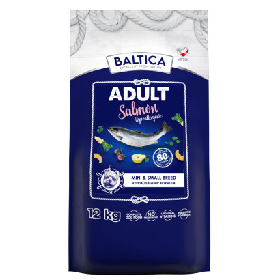 Baltica Excellent łosoś adult małe rasy 12 kg