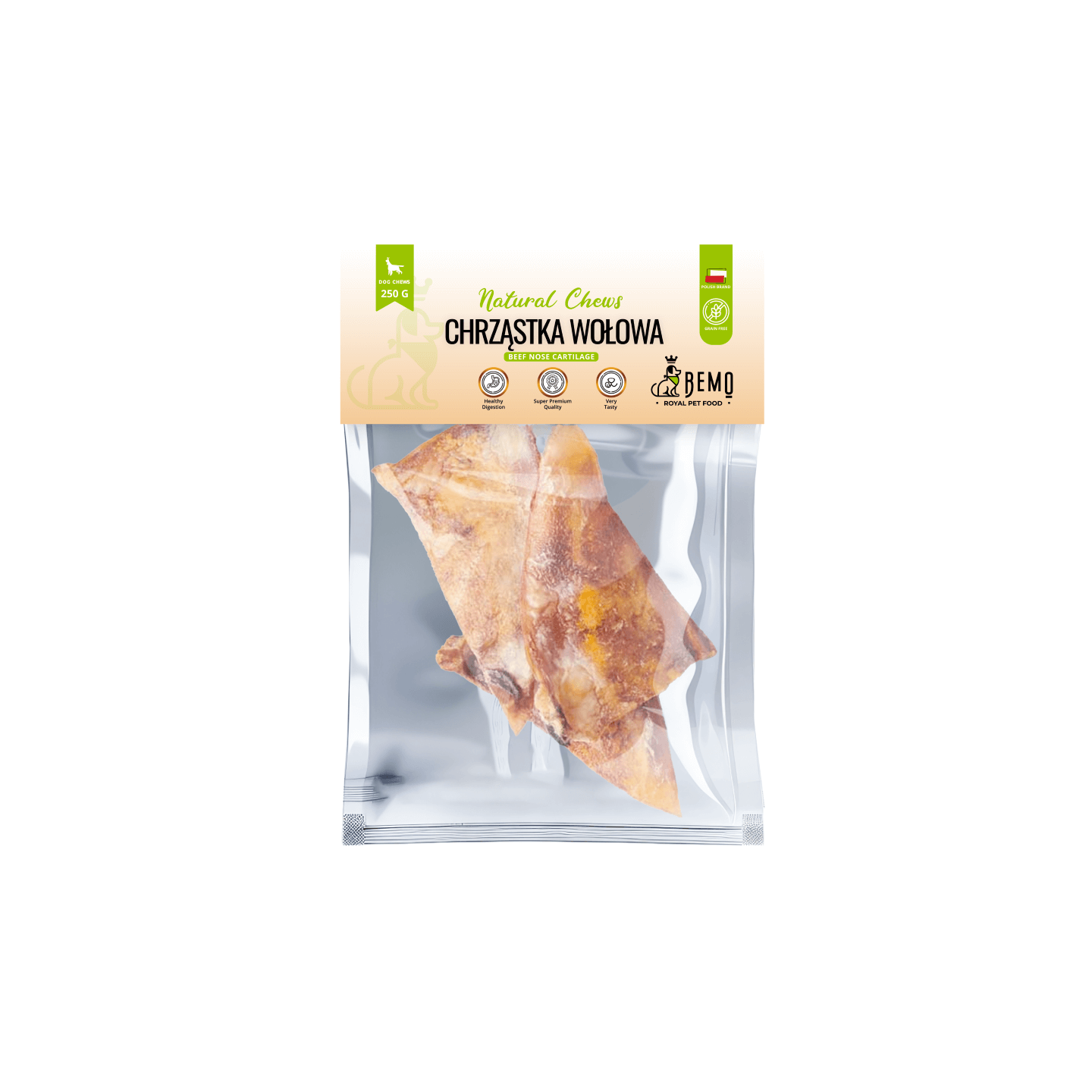 Bemo chrząstka wołowa z nosa 250 g