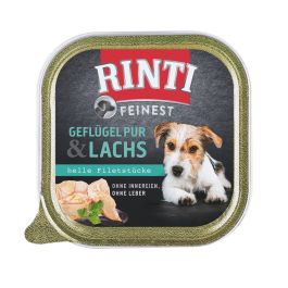 Rinti Feinest drób, łosoś adult 150 g