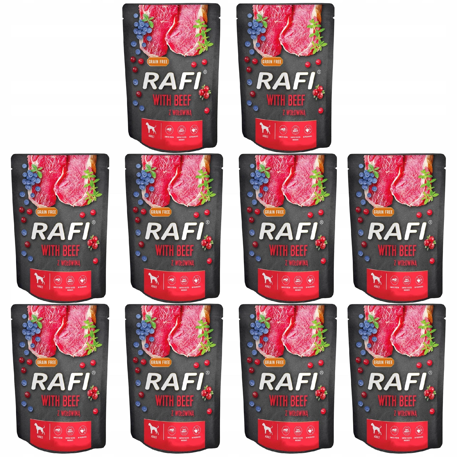 Rafi wołowina 300 g × 10